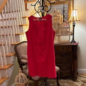 Lands' End Pink Sleeveless Dress~Sz 18‎